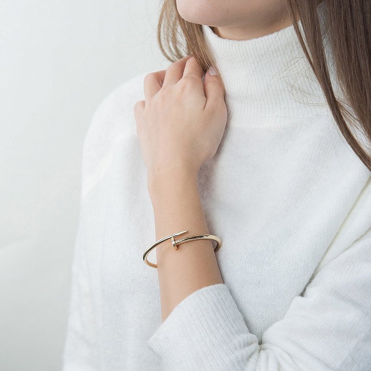 Золотий браслет "Цвях" б03577 від ювелірного магазину Онікс - 2