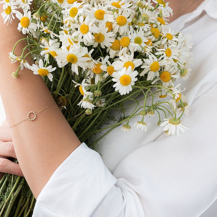 Браслет "Гармонія" в жовтому золоті б04470 від ювелірного магазину Онікс - 2