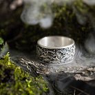 Серебряное кольцо "Японская волна" 7026 от ювелирного магазина Оникс - 11