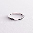 Серебряное кольцо с чернением 112644 от ювелирного магазина Оникс