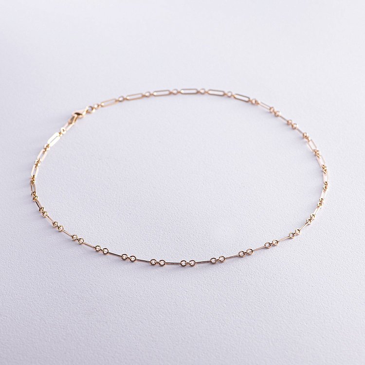 Колье "Ванесса" в желтом золоте кол02208 от ювелирного магазина Оникс - 6