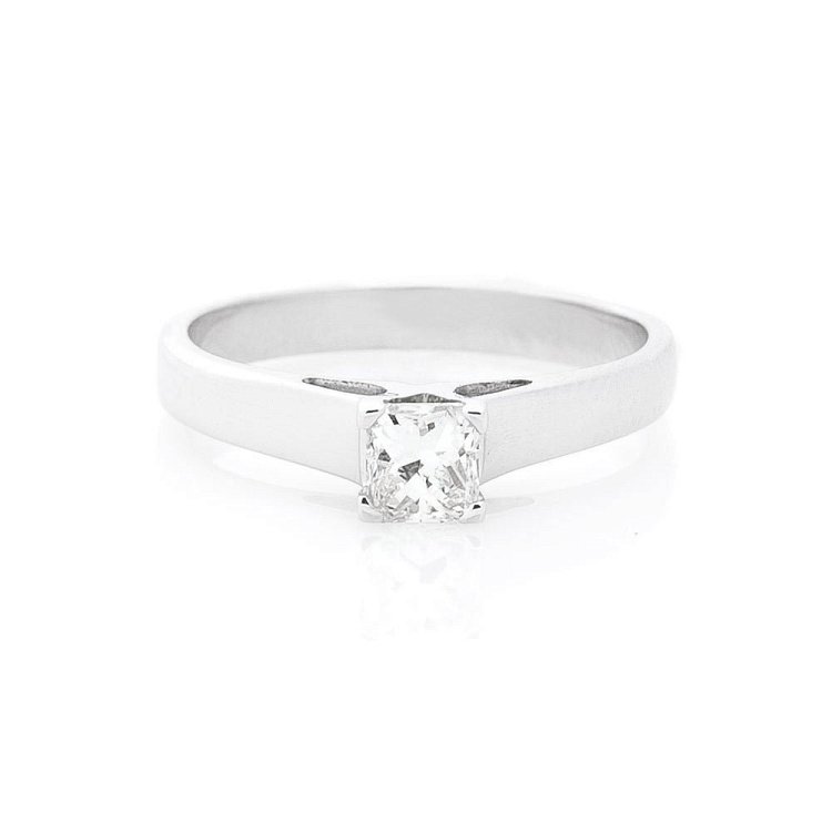 Золотое кольцо с бриллиантом R0982 - 6 Золотое кольцо с бриллиантом R0982 от ювелирного магазина Оникс - 6