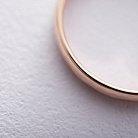 Золотое обручальное кольцо 3 мм (текстурное) обр00409 от ювелирного магазина Оникс - 2