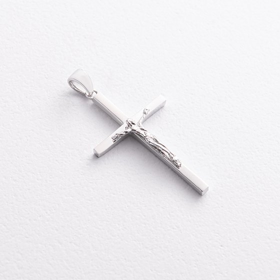 Золотий хрестик "Розп'яття. Спаси і Збережи" п04130