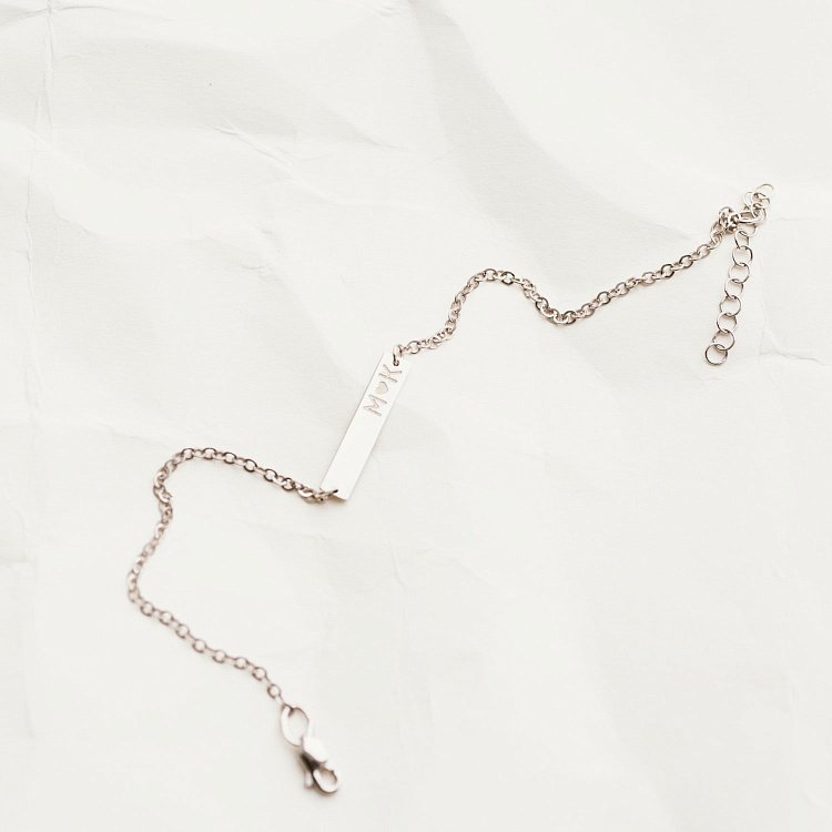 Срібний браслет "Твоя історія" з гравіюванням 2075л від ювелірного магазину Онікс - 6