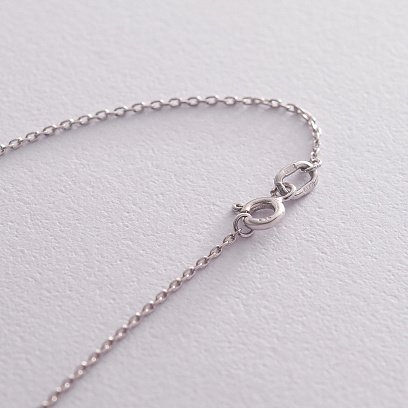 Серебряное колье с ониксом 18966 №7