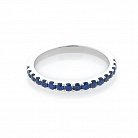 Золотое кольцо с синими сапфирами кб0116ch от ювелирного магазина Оникс - 1