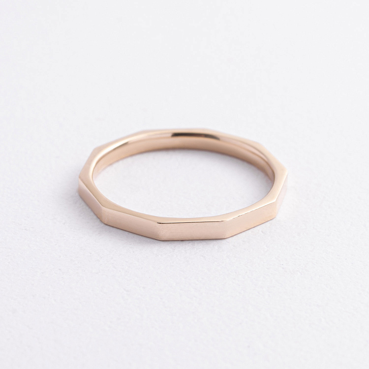 Каблучка в жовтому золоті к08388 від ювелірного магазину Онікс