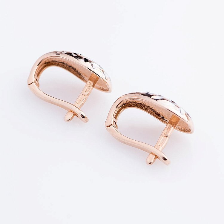 Золоті сережки с02052 від ювелірного магазину Онікс - 1