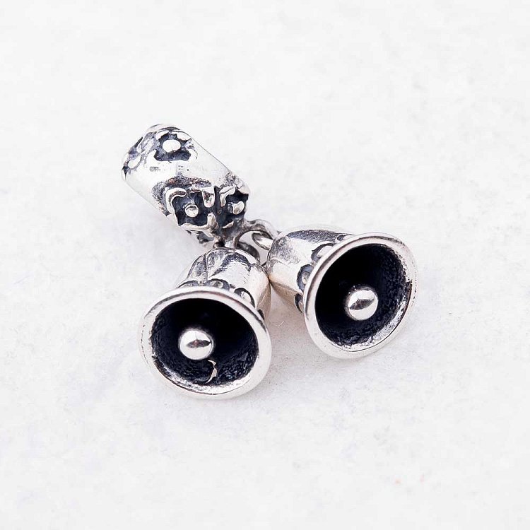 Срібний шарм "Дзвіночок" 132337 від ювелірного магазину Онікс - 2