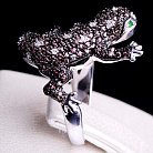 Срібний перстень "Ящірка" 111580 от ювелирного магазина Оникс - 4