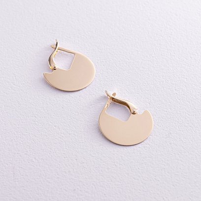 Сережки "Лаура" у жовтому золоті 470591М