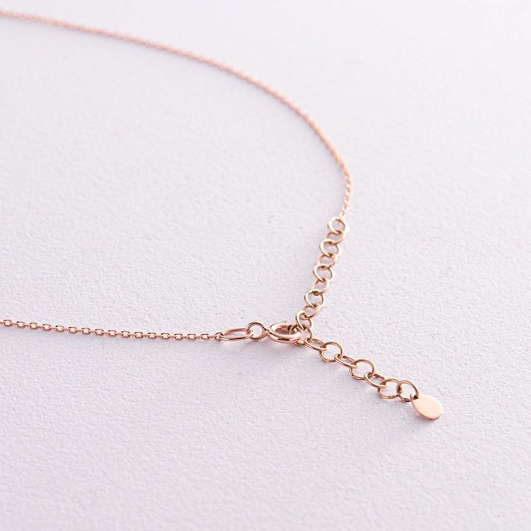 Кольє "Карта України" у червоному золоті 4034ч від ювелірного магазину Онікс - 5