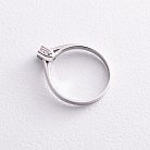 Помолвочное золотое кольцо с бриллиантом 23991121 от ювелирного магазина Оникс - 3