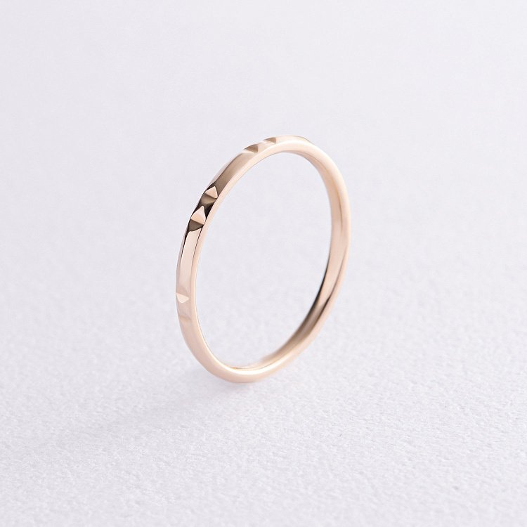 Каблучка "Меган" у жовтому золоті к07415 від ювелірного магазину Онікс