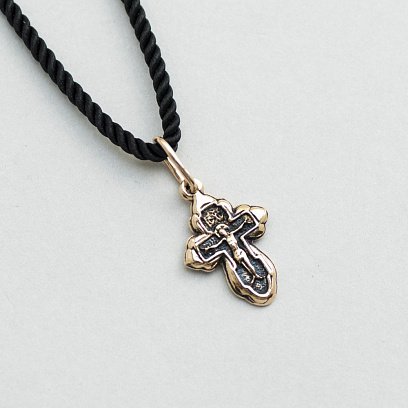 Православный крест с распятием п01868