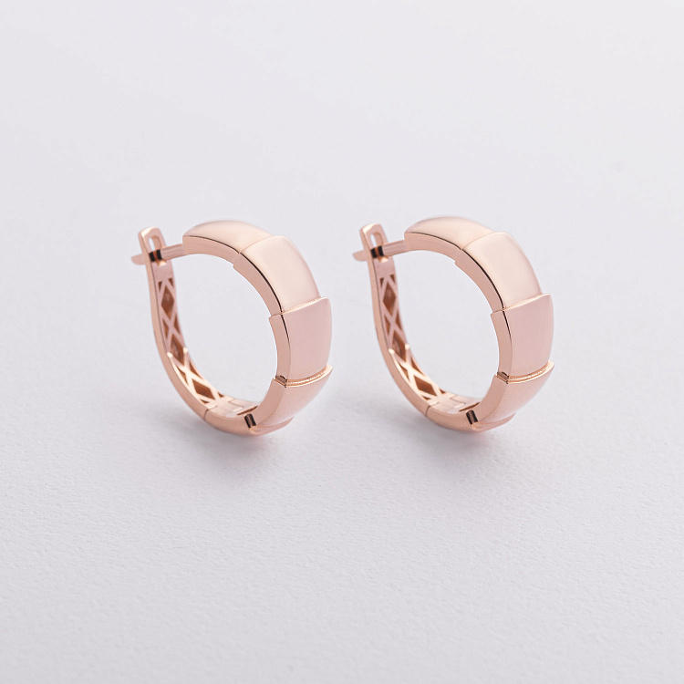 Золоті сережки "Змії" с09590 від ювелірного магазину Онікс