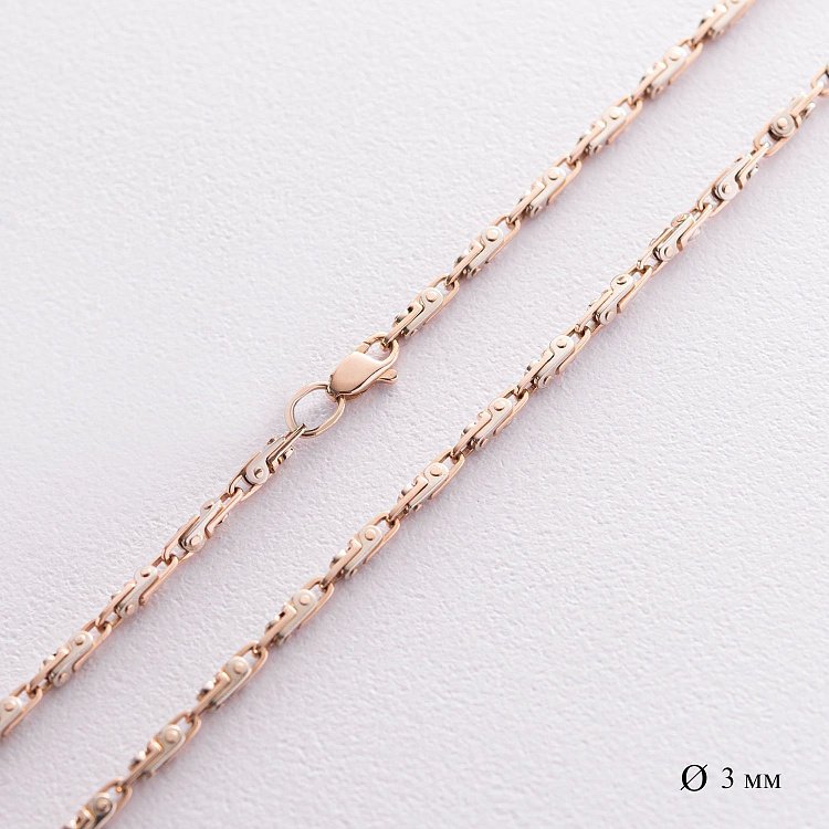 Чоловічий золотий ланцюжок Ц0042 від ювелірного магазину Онікс