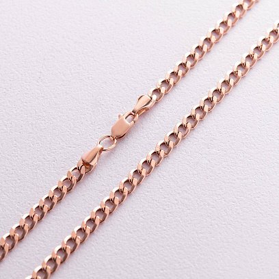 Золотая цепочка плетение панцирное (3.5 мм) ц00191-3,5