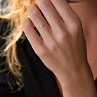 Помолвочное золотое кольцо с бриллиантами 229001121 от ювелирного магазина Оникс - 3