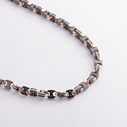 Мужская золотая цепочка (керамика) 1727 №2