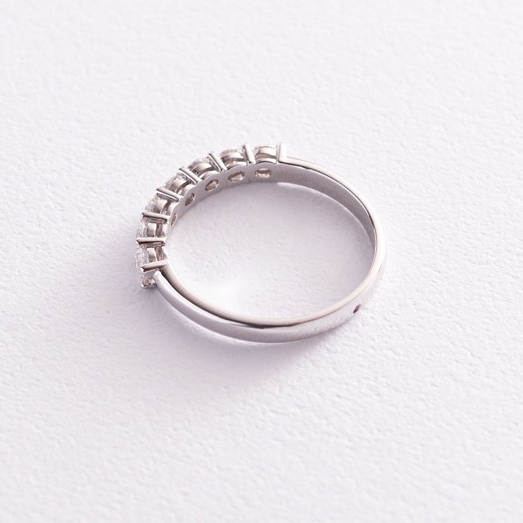 Золота каблучка "Ніколь" з діамантами 101-10098(3.0) - 1 Золота каблучка "Ніколь" з діамантами 101-10098(3.0) від ювелірного магазину Онікс - 1