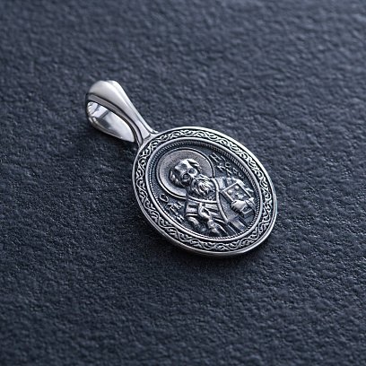 Серебряная ладанка "Святой Николай" 133091