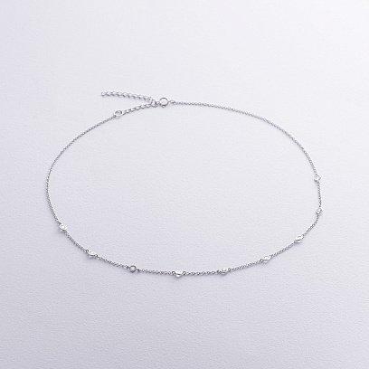 Золотое колье с бриллиантами колб0123sm №3