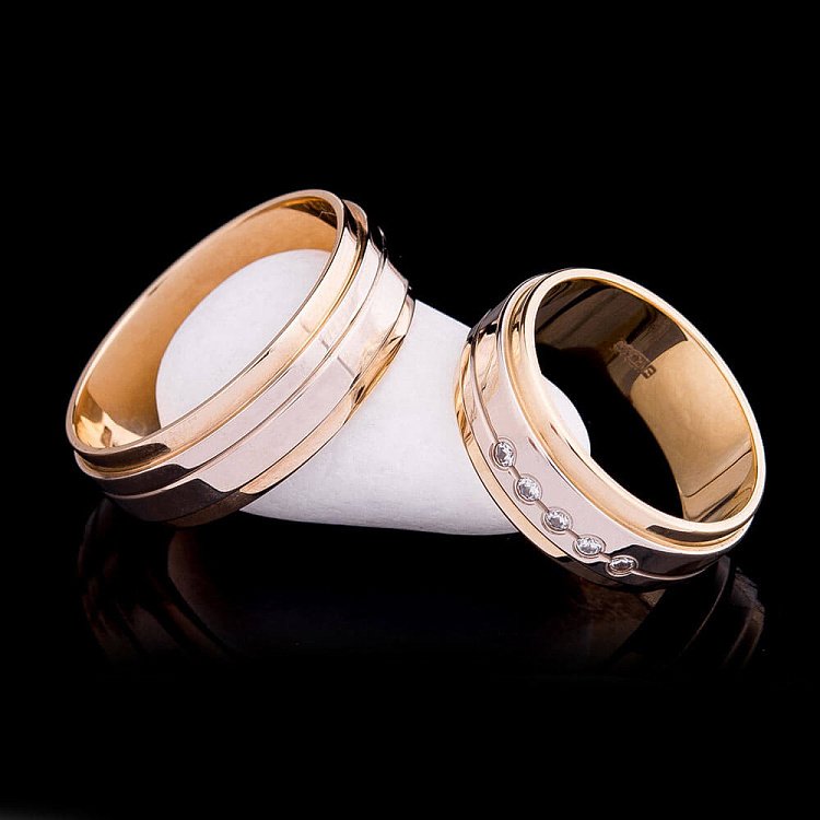 Обручка обр000410 від ювелірного магазину Онікс - 2