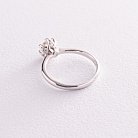 Помолвочное золотое кольцо с бриллиантами кб0417ai от ювелирного магазина Оникс - 4