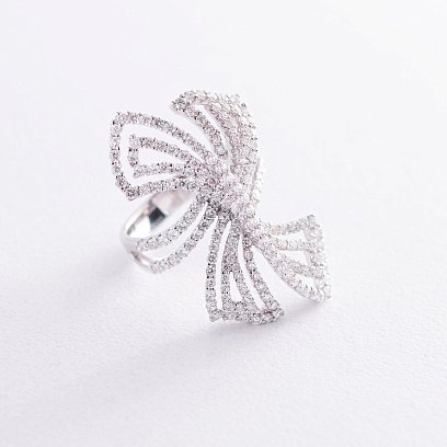 Золотое кольцо с бриллиантами кит1153