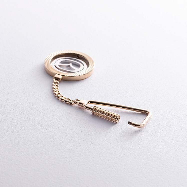 Золотой брелок "Mazda - Мазда" бр00012 от ювелирного магазина Оникс - 2