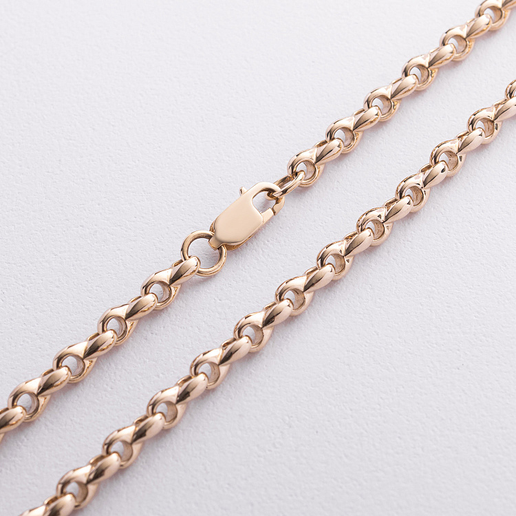 Ланцюжок у жовтому золоті ц00588 від ювелірного магазину Онікс