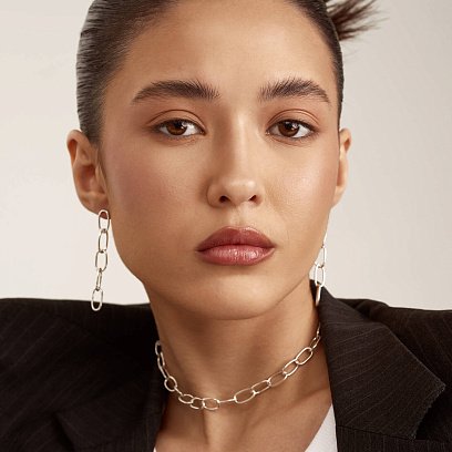 Срібні сережки "Свобода" 122847 №6