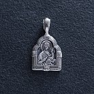 Срібна ладанка "Божа Матір" 13355 от ювелирного магазина Оникс - 2