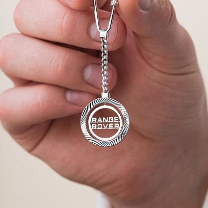 Золотий брелок "Range Rover - Рендж Ровер" бр00054 №2