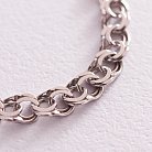 Мужской серебряный браслет (гарибальди 0.5 см) р0226514 от ювелирного магазина Оникс - 2