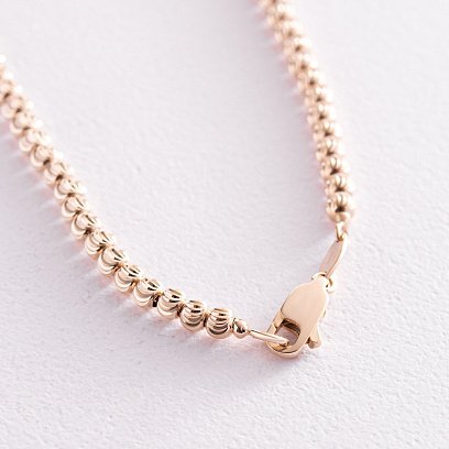 Браслет из желтого золота б04167 №11