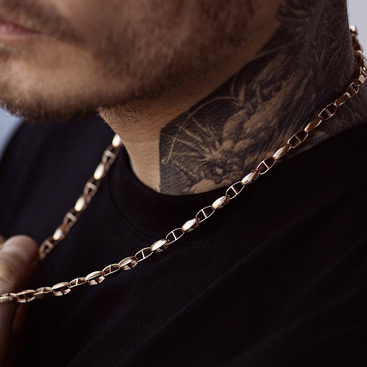 Чоловічий золотий ланцюжок ц00521 від ювелірного магазину Онікс - 3