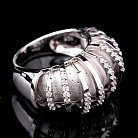 Серебряное кольцо с камнями 11767 от ювелирного магазина Оникс