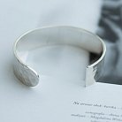 Жорсткий браслет ручної роботи зі срібла 141435 от ювелирного магазина Оникс - 3