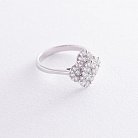 Золотое кольцо "Клевер" с бриллиантами AR5793Acha от ювелирного магазина Оникс - 2
