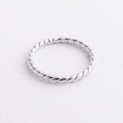 Серебряное кольцо на фалангу 901-00967 №2