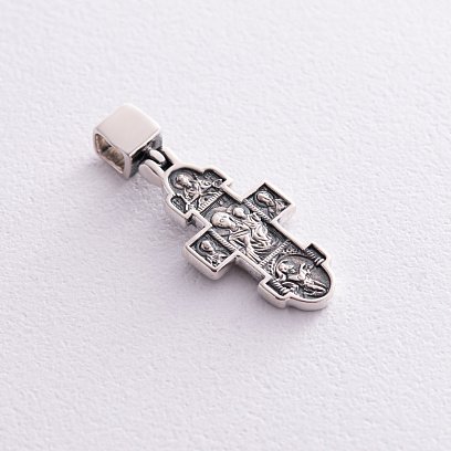 Православный крест "Явление Христа женам-мироносицам. Икона Божией Матери "Нечаянная Радость" 131110 №2