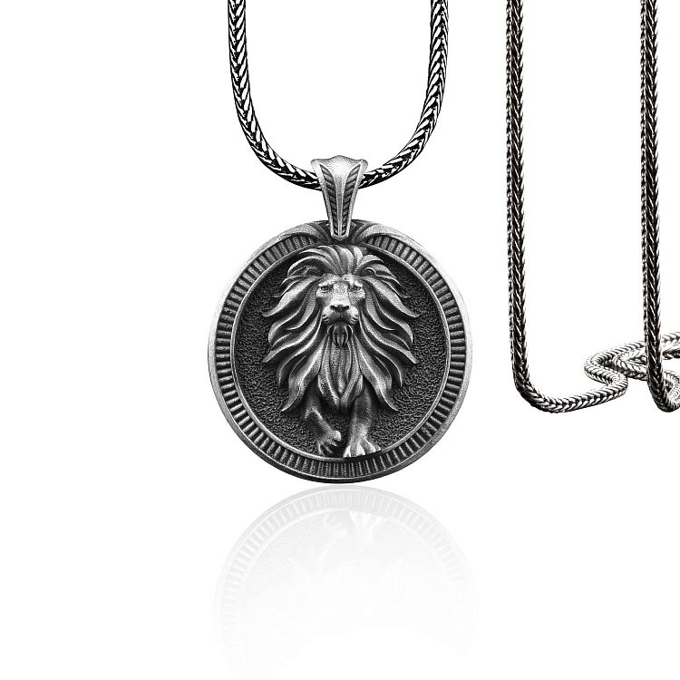 Срібний кулон "Знак зодіаку Лев" 133200лев від ювелірного магазину Онікс - 3