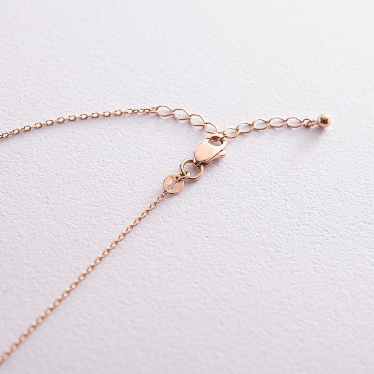 Кольє "Бджілка" у червоному золоті кол02256 від ювелірного магазину Онікс - 6