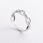 Каблучка "Helen" у білому золоті к08532 от ювелирного магазина Оникс - 1