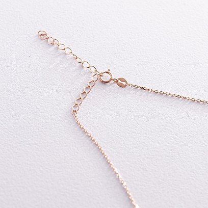 Кольє 2 в 1 "Кульки" у червоному золоті кол02334 №5