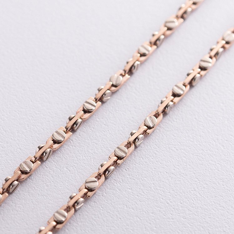 Чоловічий золотий ланцюжок (0.4 см) Ц0017 від ювелірного магазину Онікс - 2