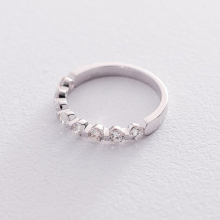 Золота каблучка з діамантами кб0284cha від ювелірного магазину Онікс - 3